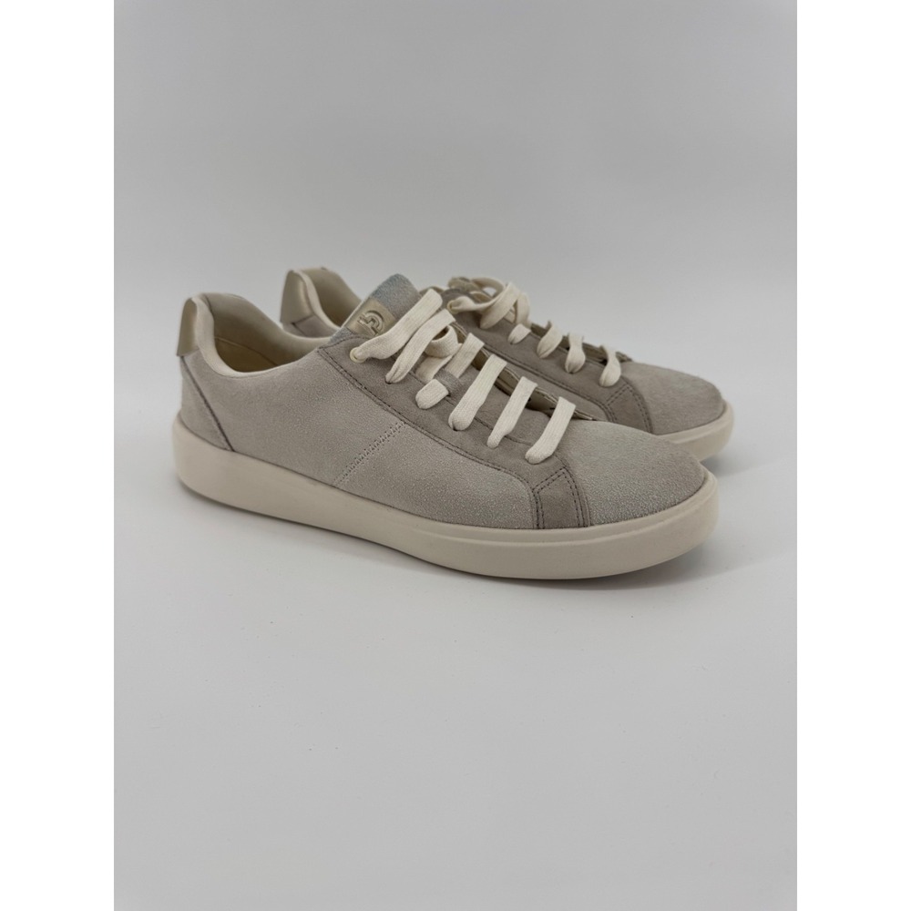 Cole Haan GrandPro Suede Sneaker W 9.5B Quiet Luxury Minimalist Capsule Wardrobe